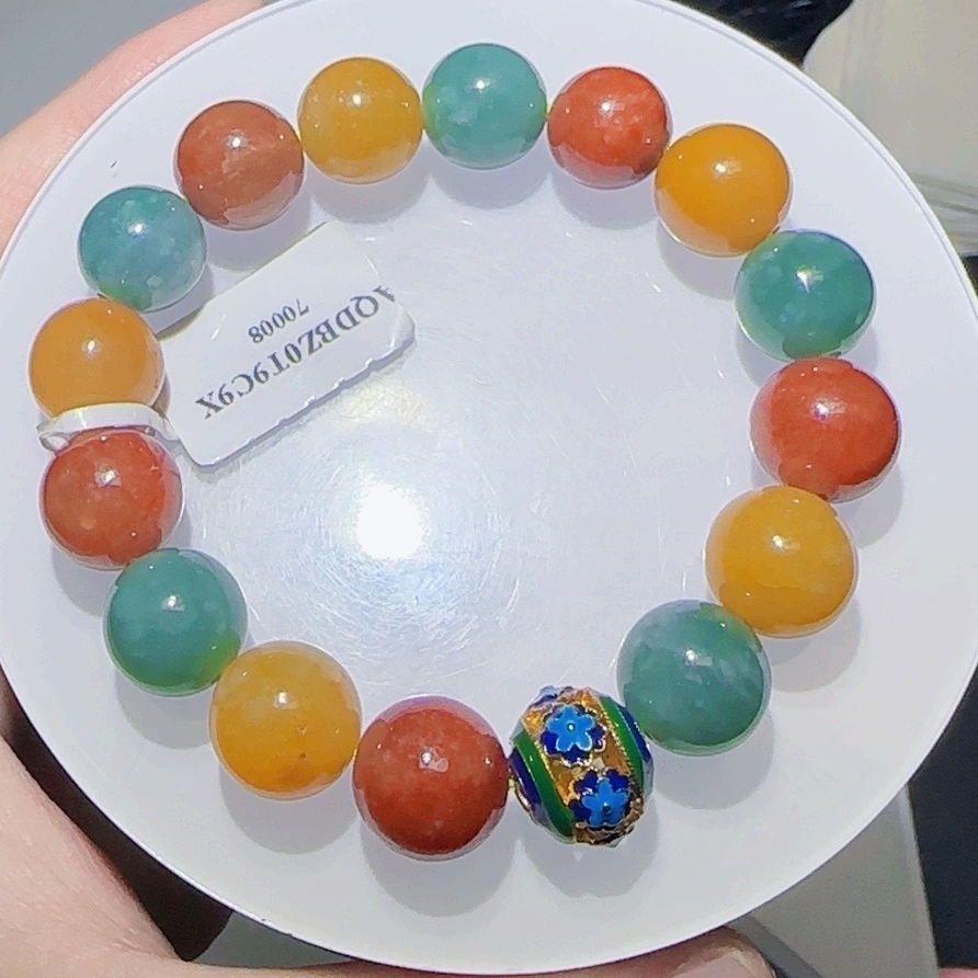 翡翠A货时尚手串 GS-70008 GS-MH-01