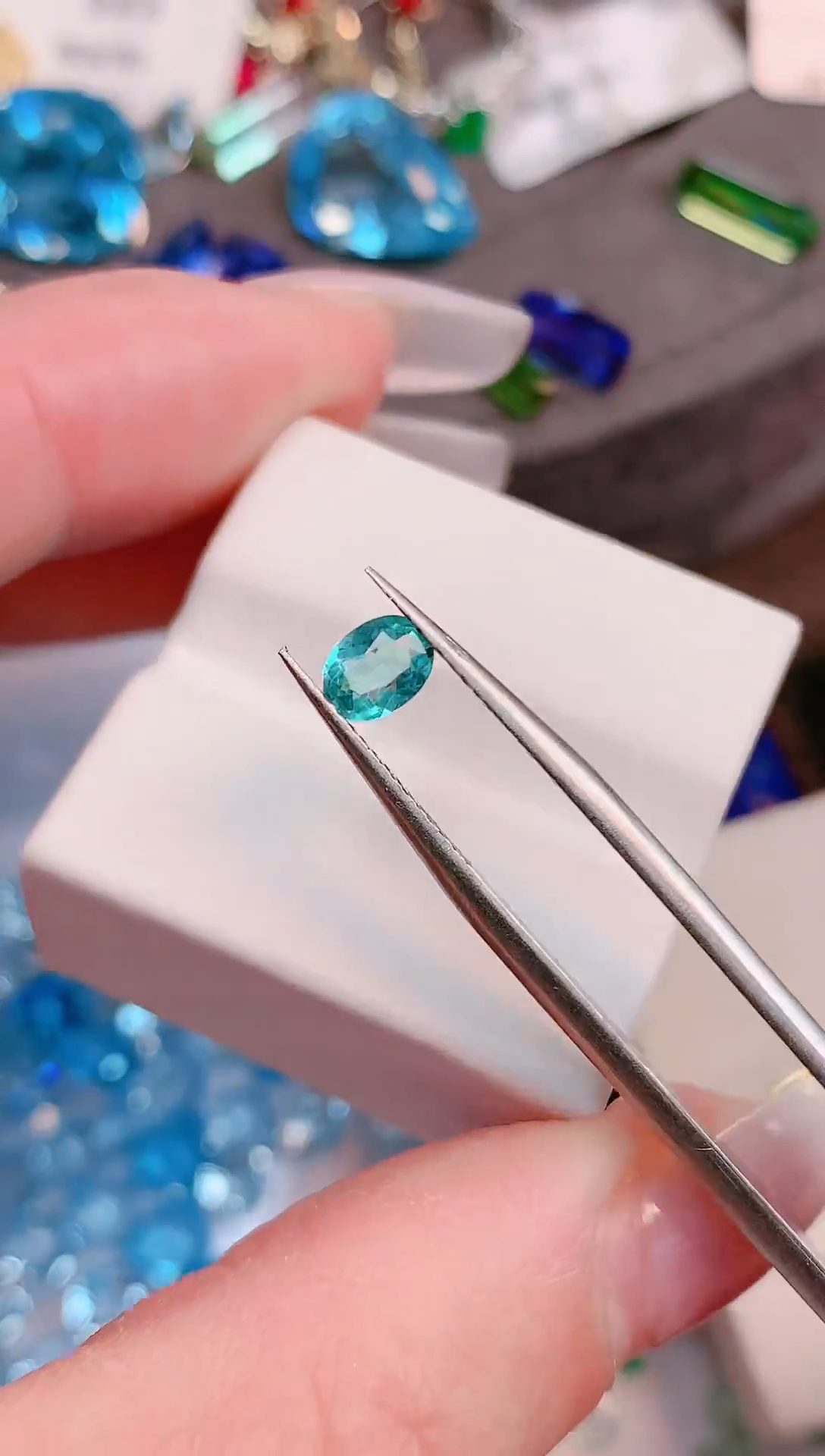 未镶嵌磷灰石裸石0.42ct