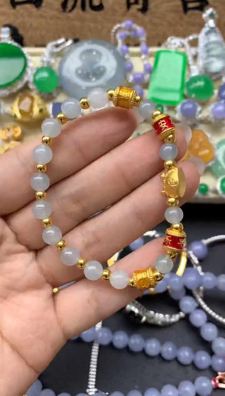 【闪购商品】翡翠手串未镶嵌406-中国好珍宝