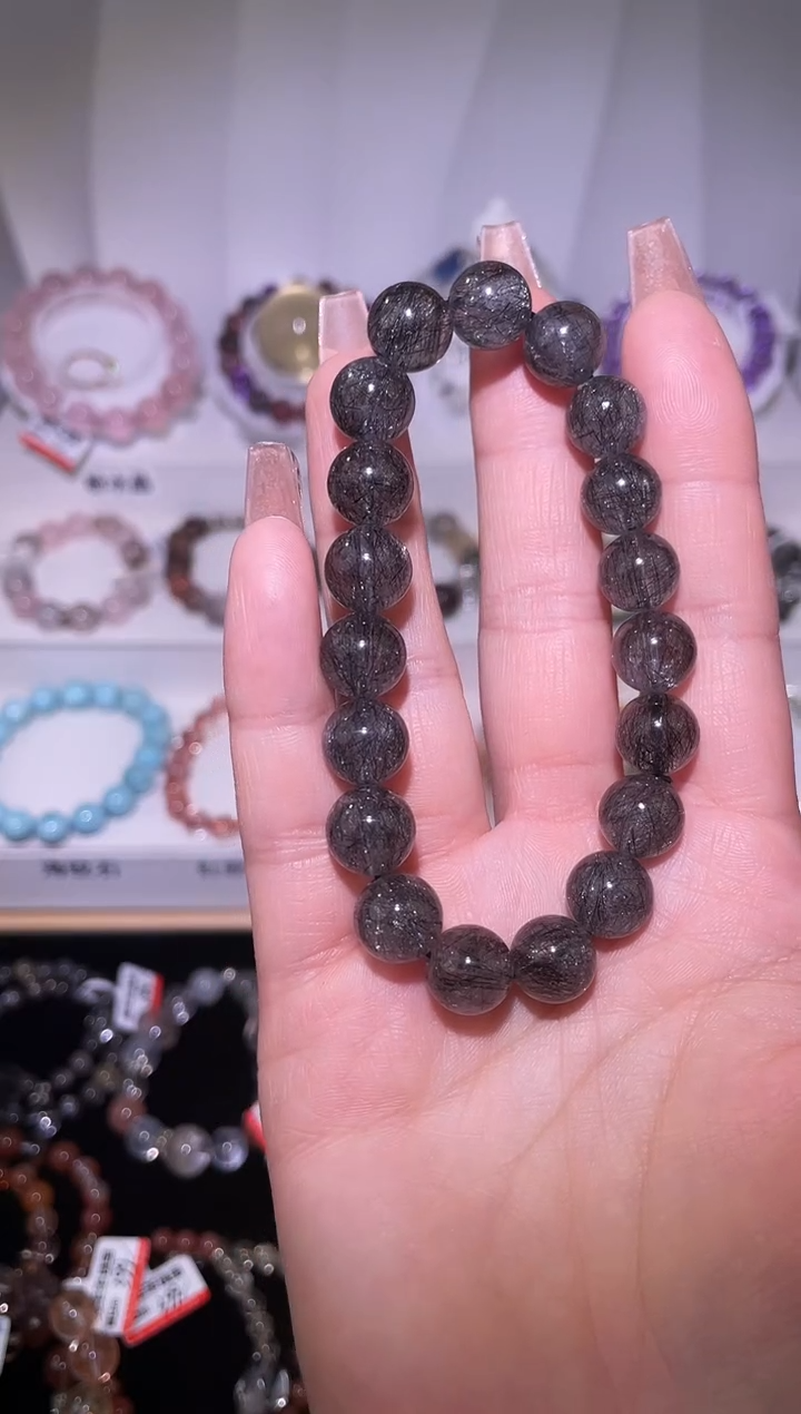 【闪购商品】水晶手链未镶嵌黑发晶