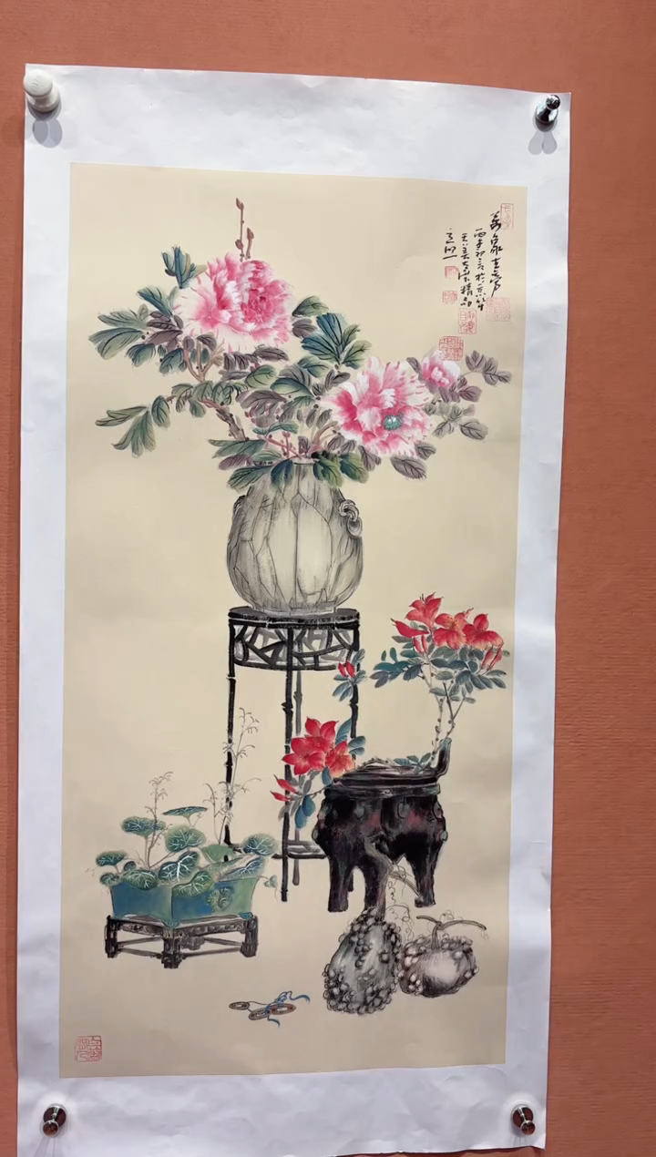 国画师立照老师国画作品