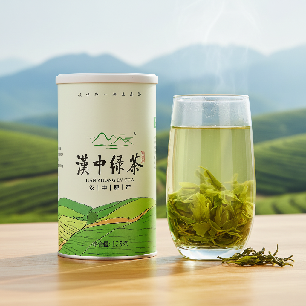 2025汉中绿茶炒青陕青绿茶 口感重口劲大
