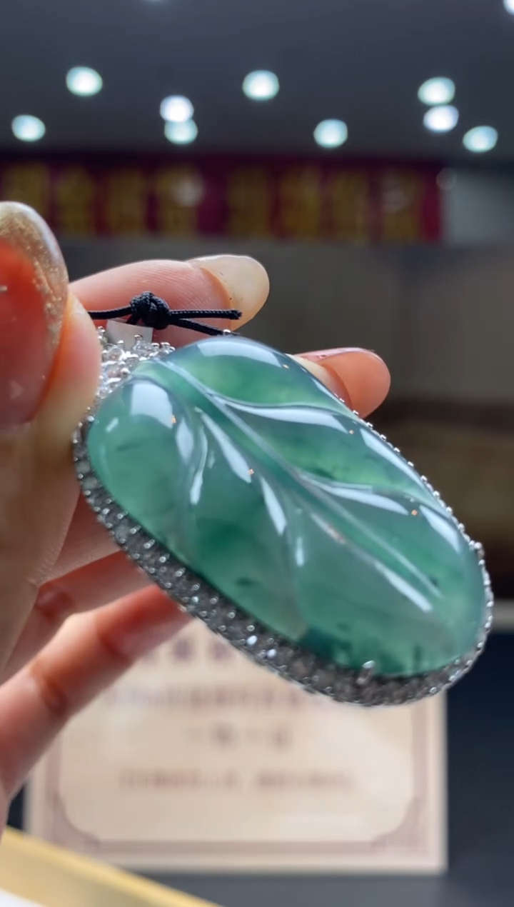 【闪购商品】翡翠颈饰未镶嵌********122