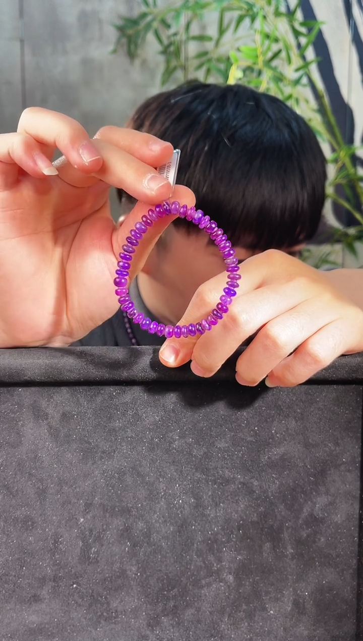 苏纪石（舒俱来）未镶嵌手串朱*南非舒俱来老矿