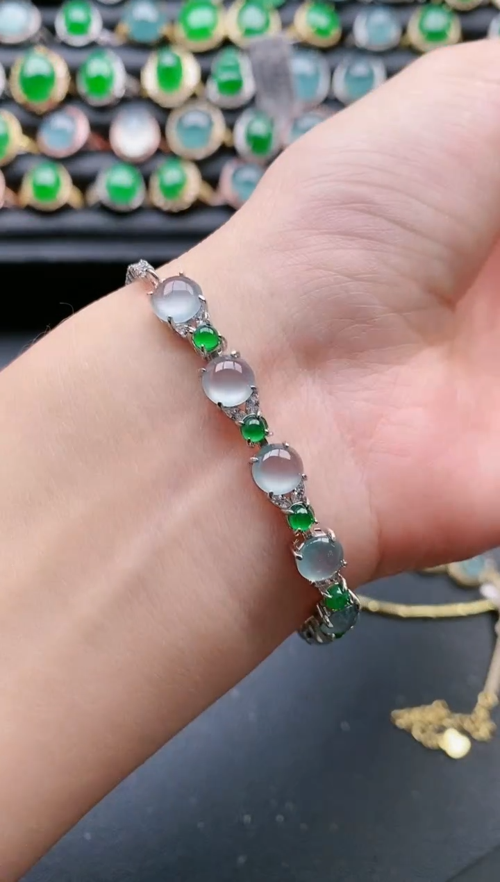 【闪购商品】翡翠戒指银S925镶嵌11111111