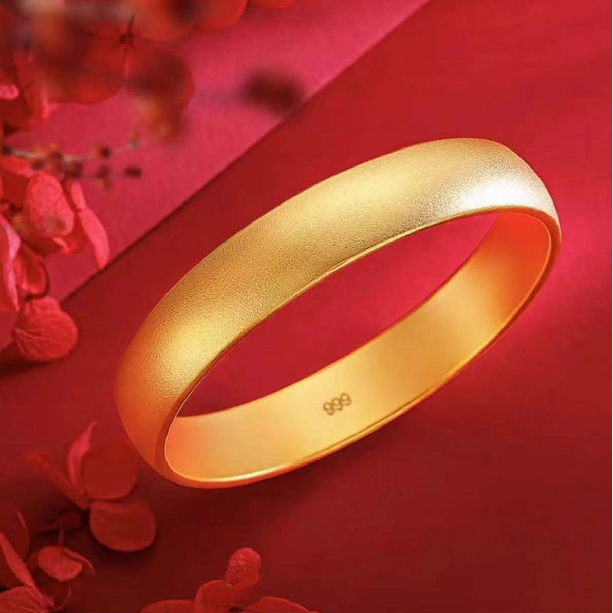 铜合金手镯 镯子经典款12N古法轮胎手镯传承时尚百搭素款气质