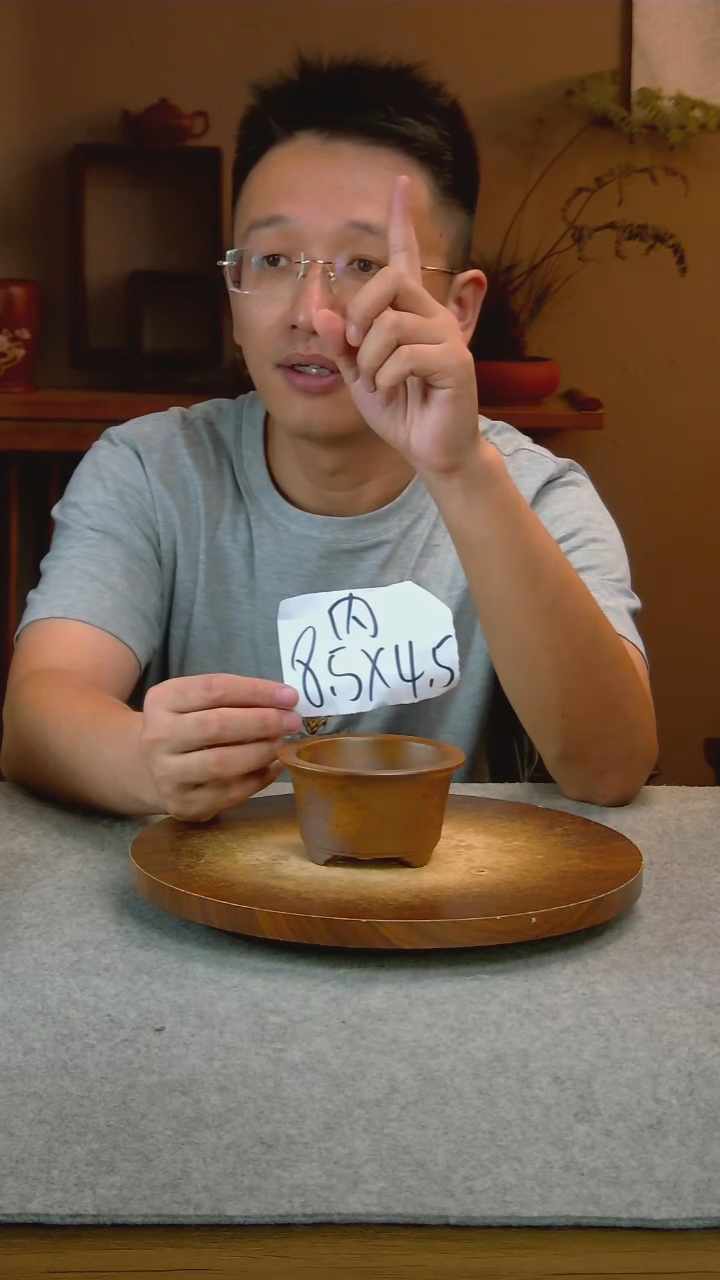 T4艾砂宜兴紫砂花盆