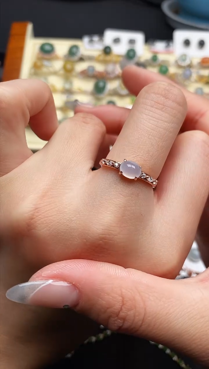 【闪购商品】翡翠戒指银S925镶嵌2222222222+10