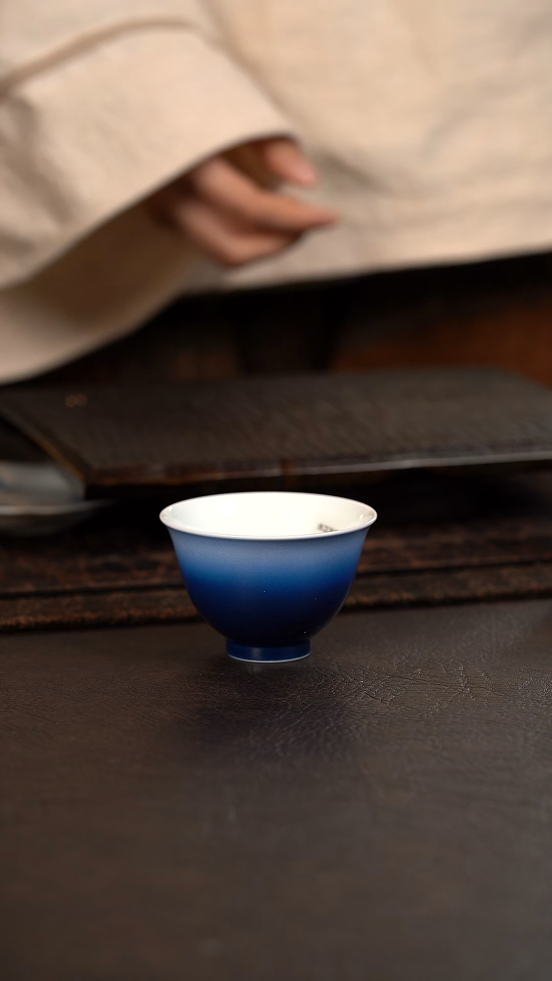 【闪购商品】杯初蓝舍渐变蓝铃铛杯