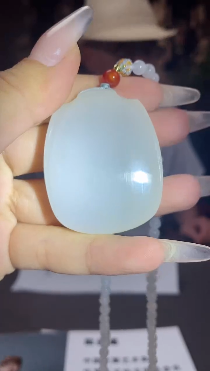 和田玉未镶嵌颈饰A229