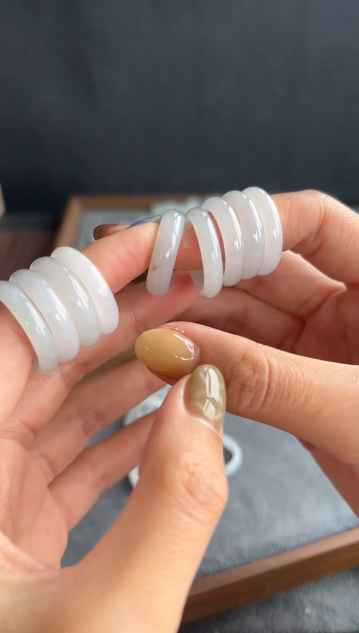 【闪购商品】翡翠戒圈未镶嵌218买断20号戒圈多样性发一