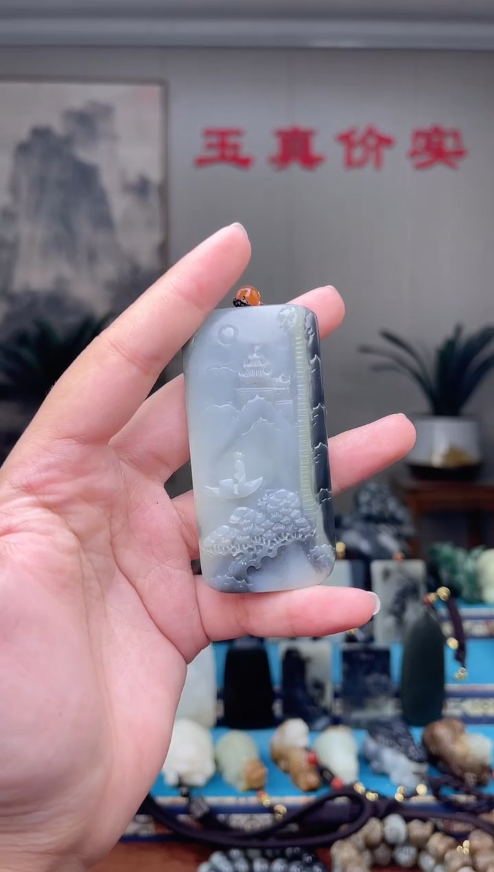未镶嵌和田玉挂件1