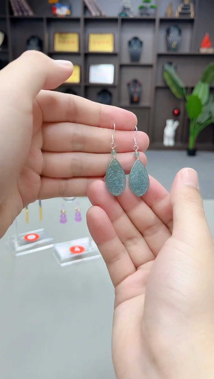 未镶嵌翡翠耳饰X20