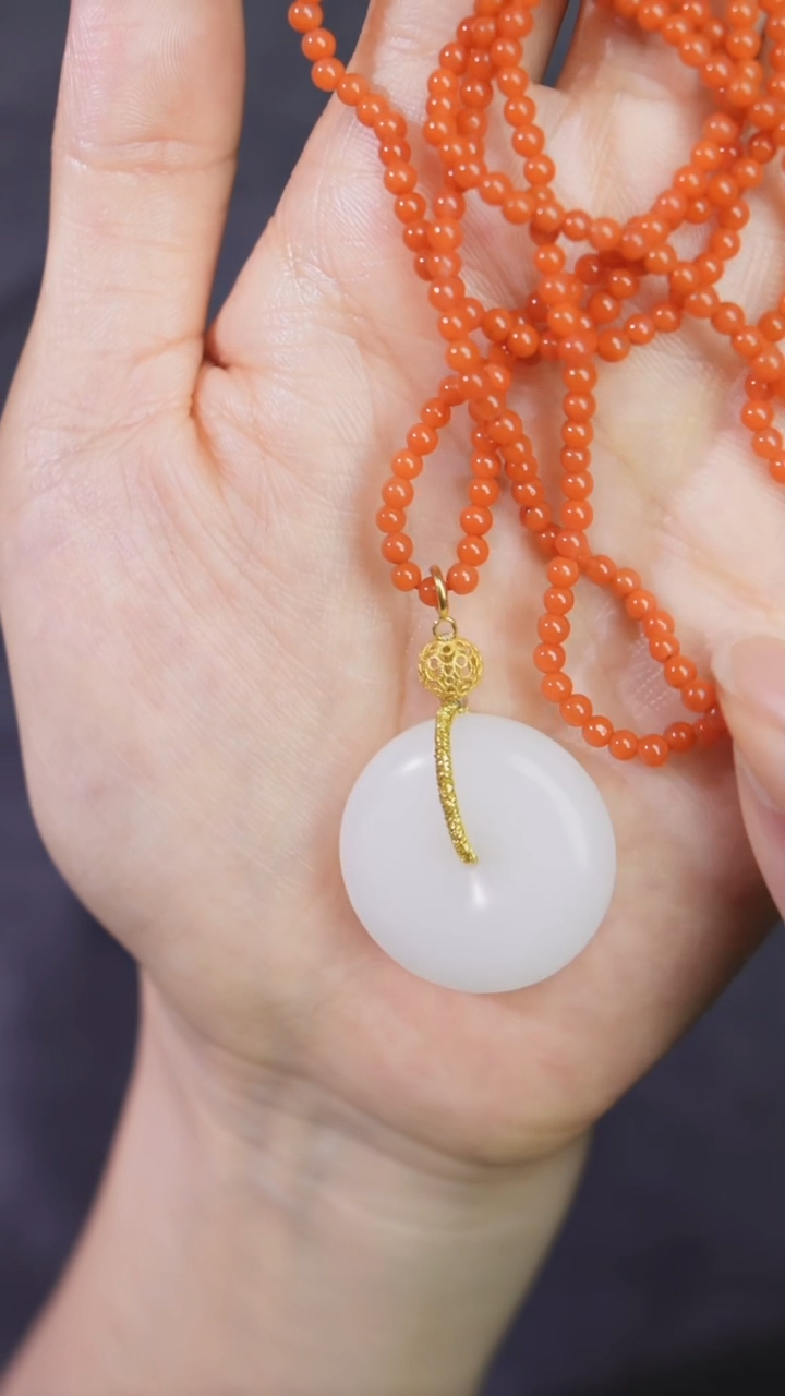 和田玉未镶嵌挂件BY0625FZJT标116