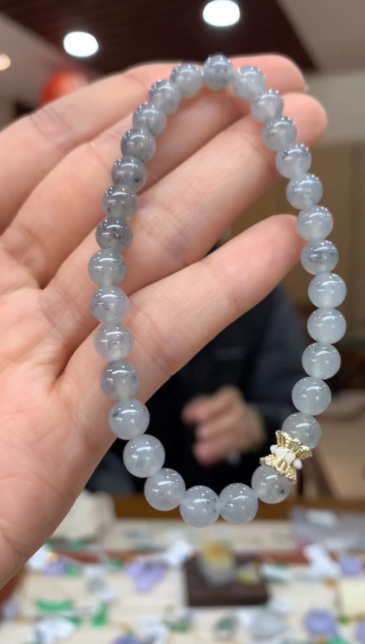 未镶嵌手串翡翠手串