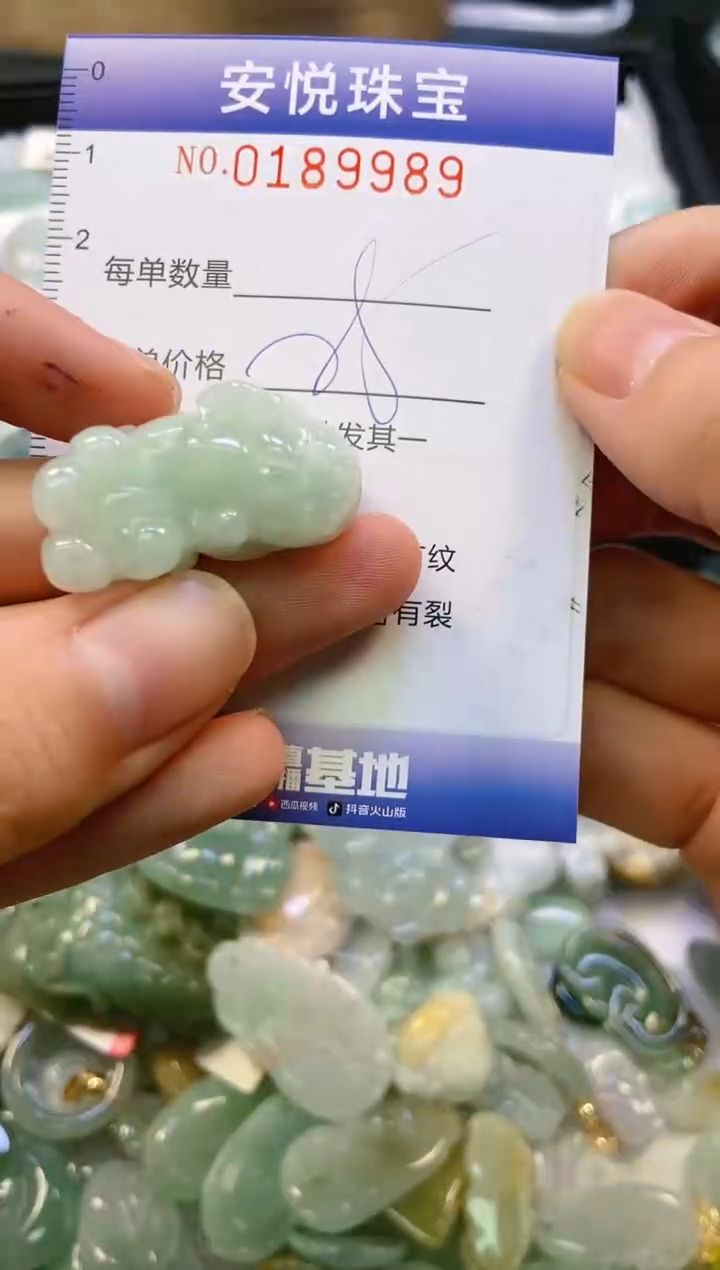 翡翠未镶嵌颈饰闪购0189989