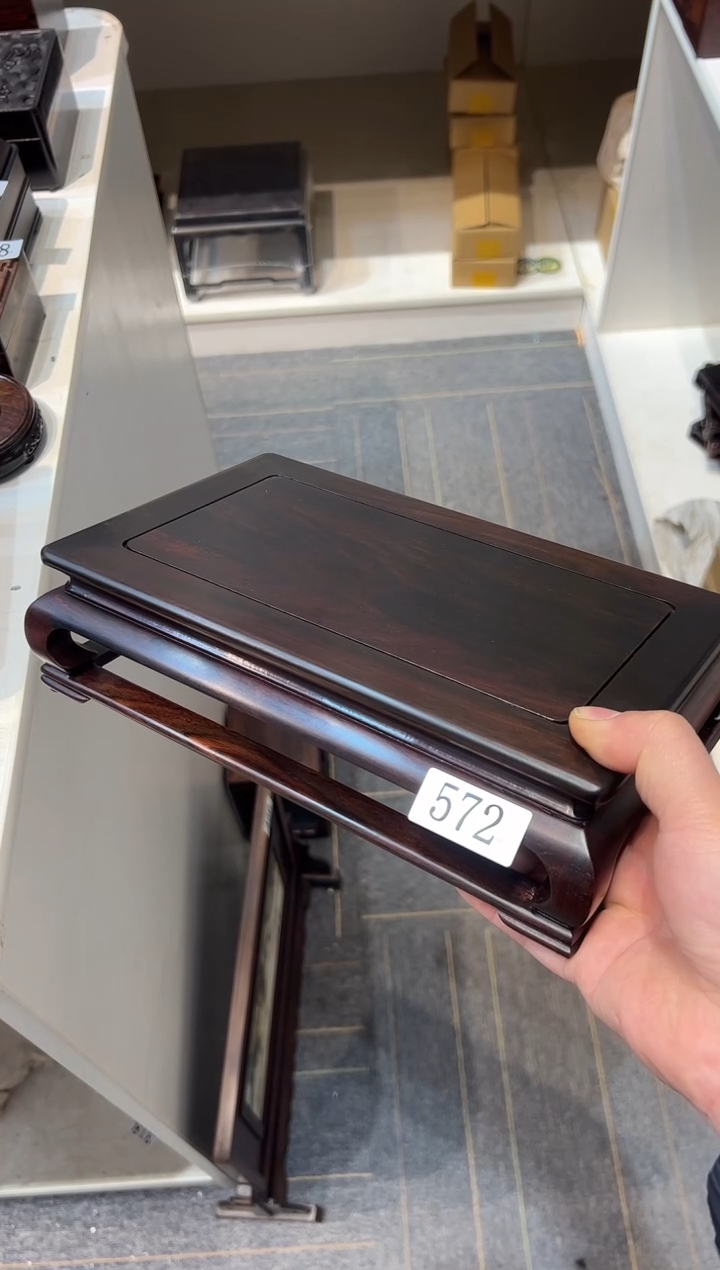 【闪购商品】红酸枝木类端景台底座572