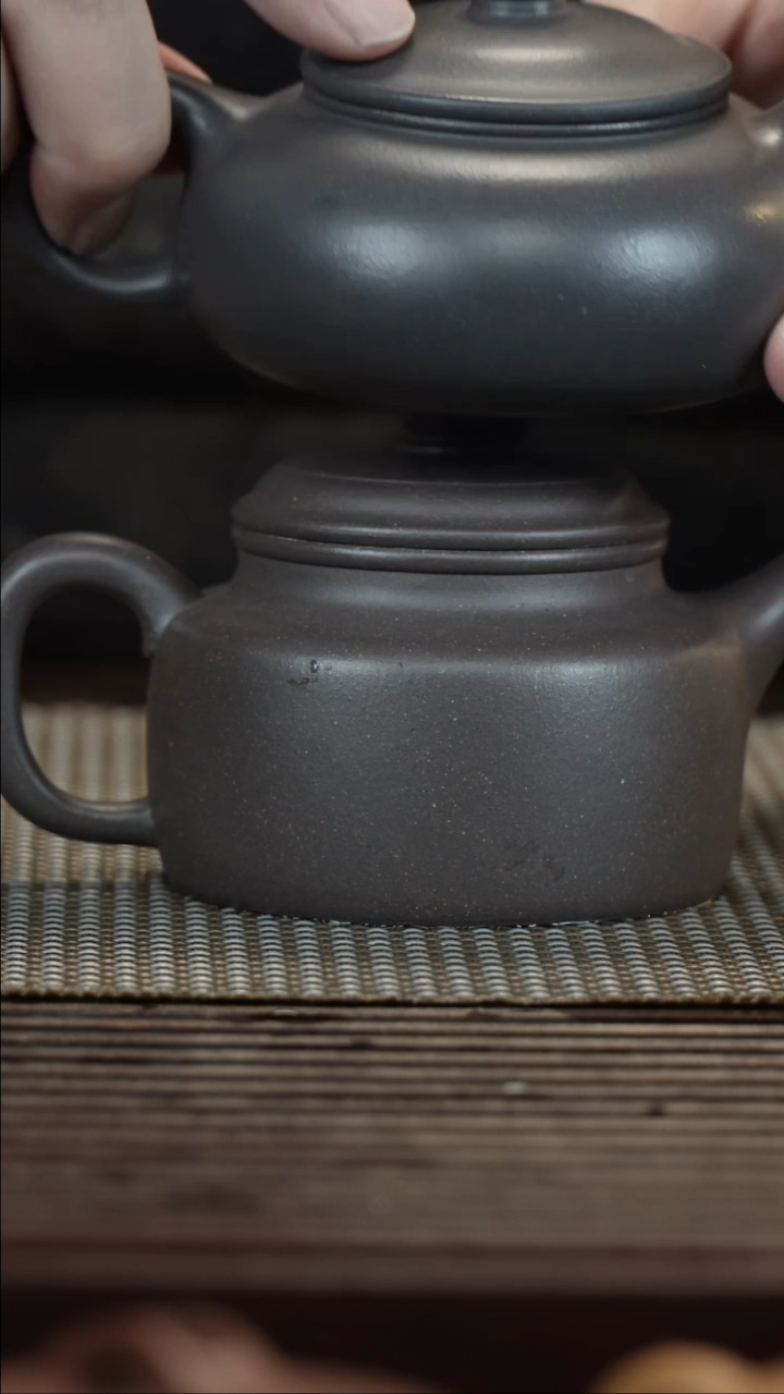 【闪购商品】紫砂茶壶天青德中150CC半手工