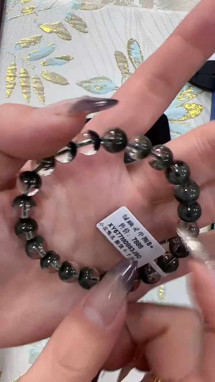 【闪购商品】水晶手链未镶嵌XY577约8mm