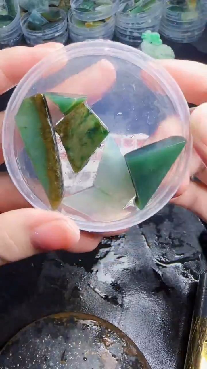 未镶嵌挂件翡翠天然翡翠033