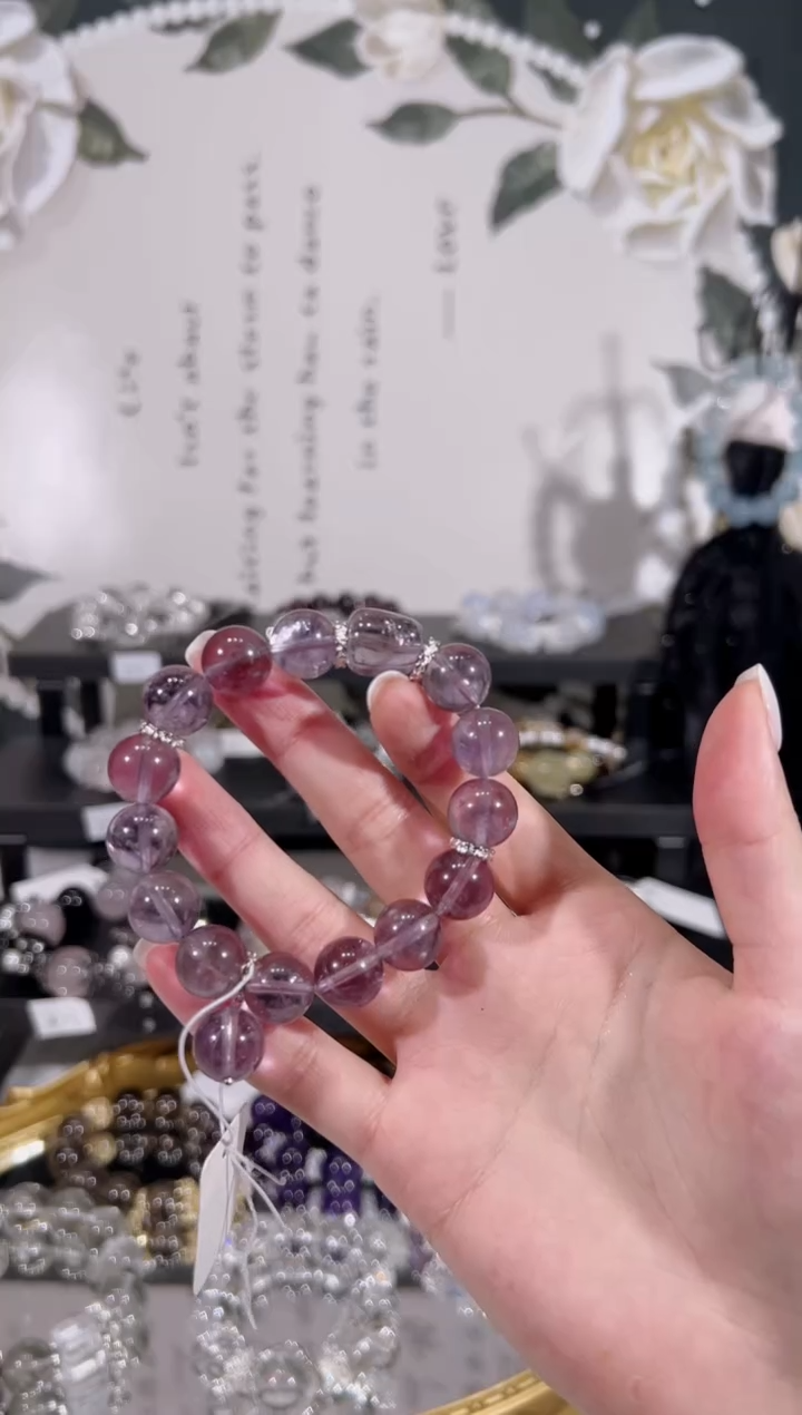 【闪购商品】水晶手链未镶嵌天然水晶默认微瑕 多样性发货发其一