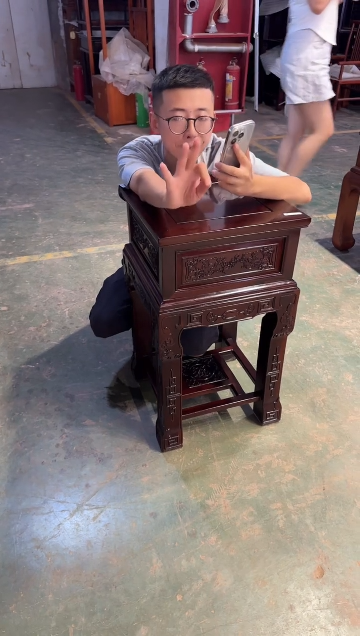 黑酸枝木类成套家具J55