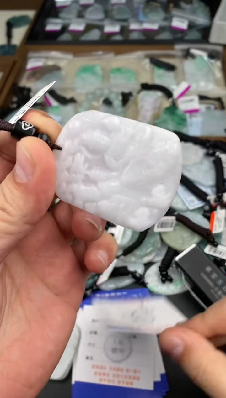 【闪购商品】翡翠颈饰未镶嵌  天然翡翠，一物一图