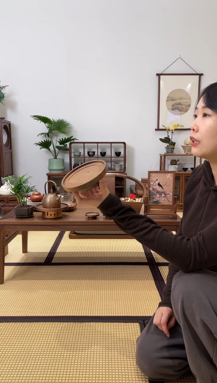 黑胡桃木一个杯承