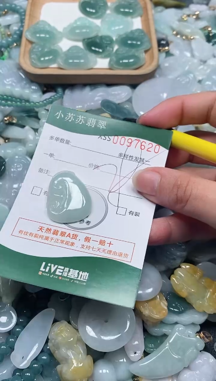 【闪购商品】翡翠颈饰未镶嵌闪购商品0097620