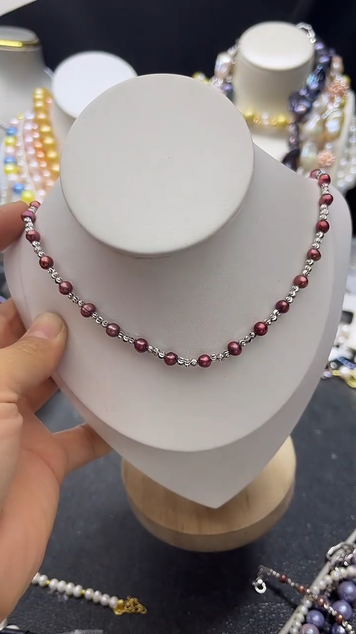 颈饰未镶嵌淡水珍珠多人