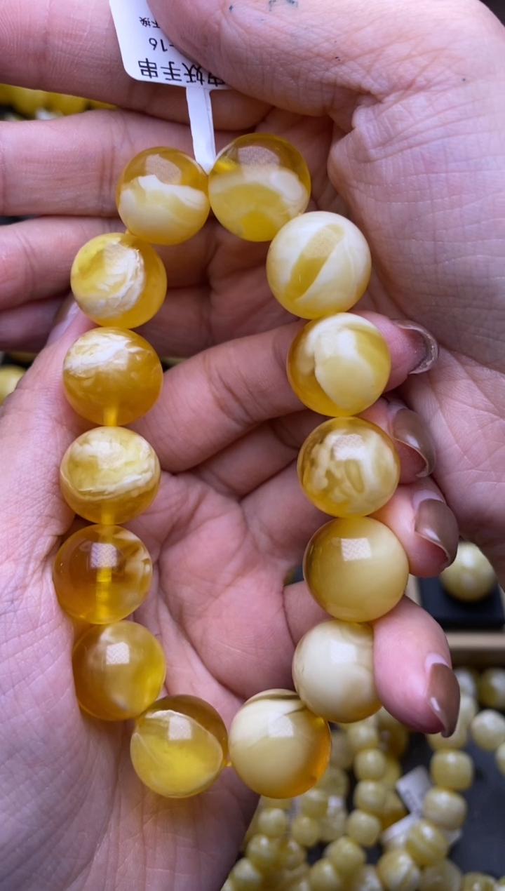 【闪购商品】琥珀裸石未镶嵌大小姐珠宝严选196