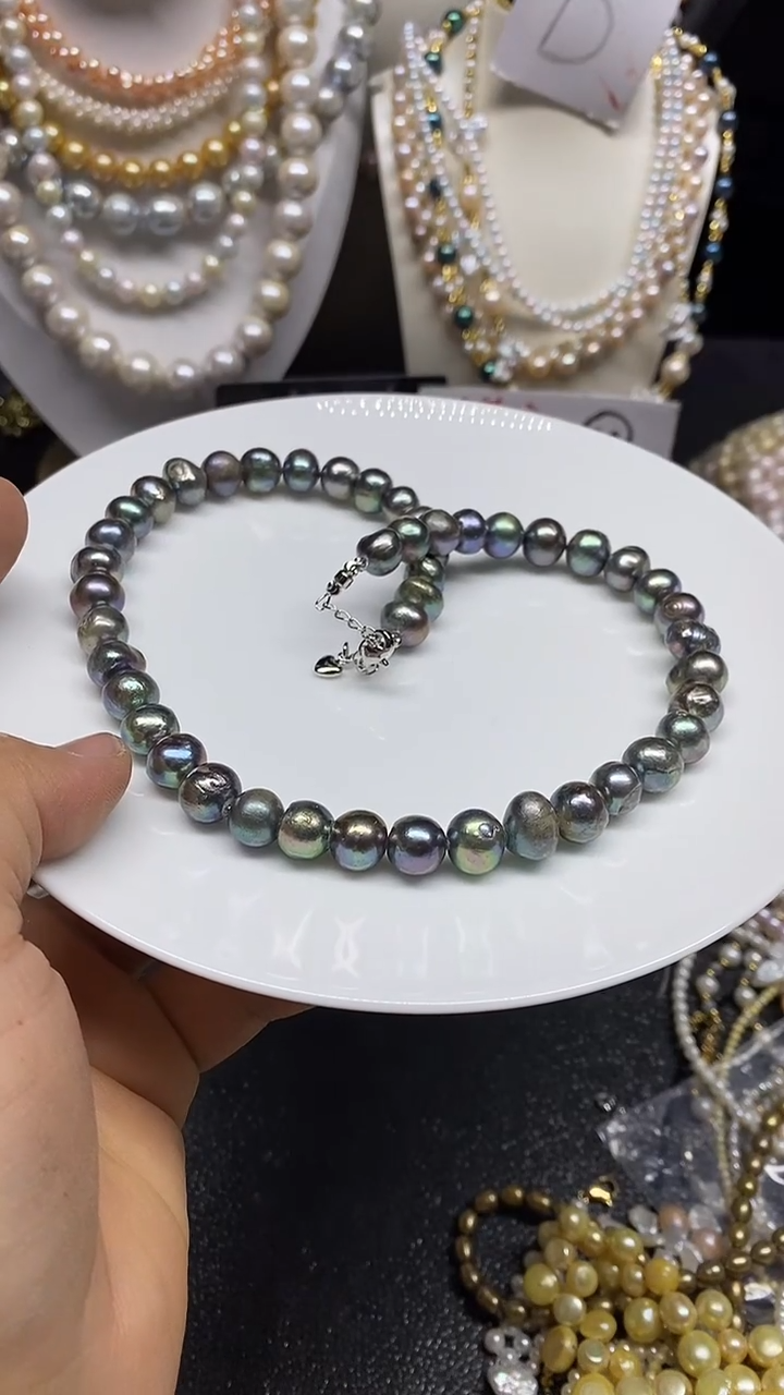 淡水珍珠未镶嵌颈饰多人