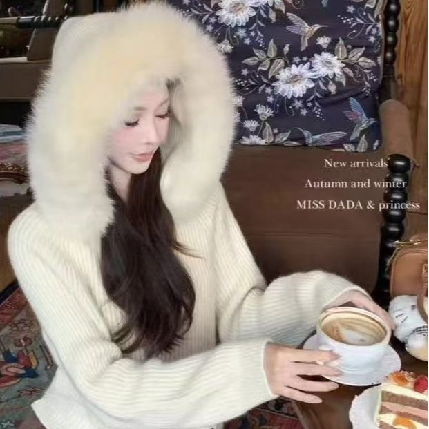 【231-263】洁洁高定2025冬季新款女装网红开衫外套（按编号拍）