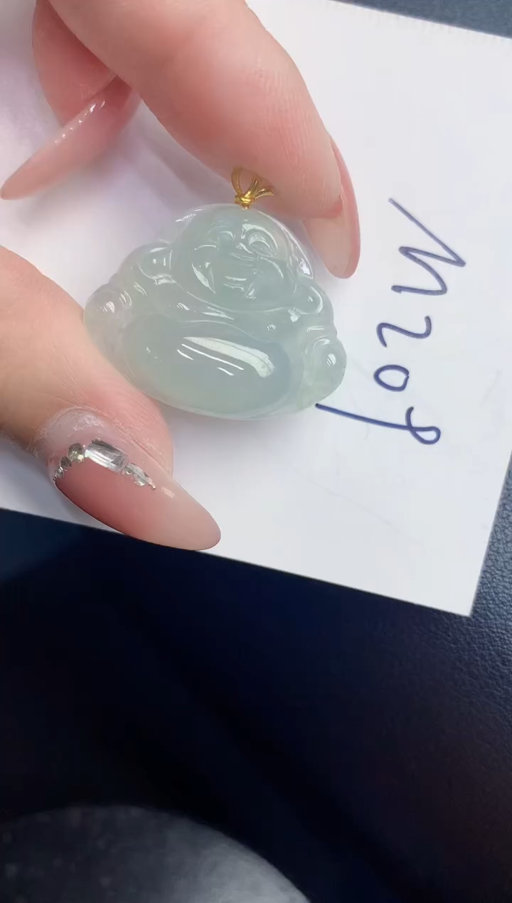 【闪购商品】翡翠颈饰18K金镶嵌000000000