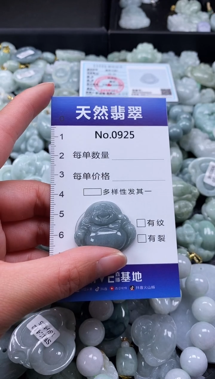 【闪购商品】翡翠颈饰未镶嵌缅甸A货翡翠0925