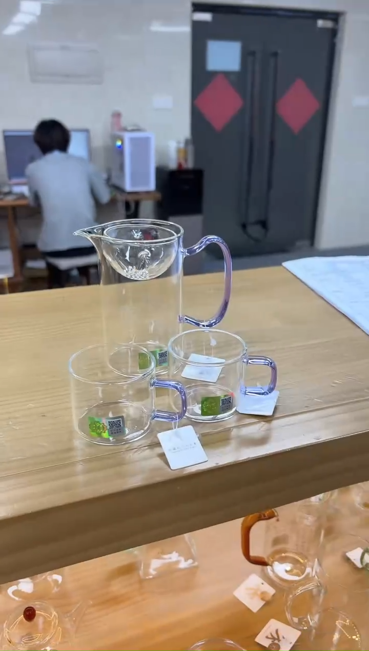 禾器沁润茶海浅紫色+禾器清禾杯一个装*2