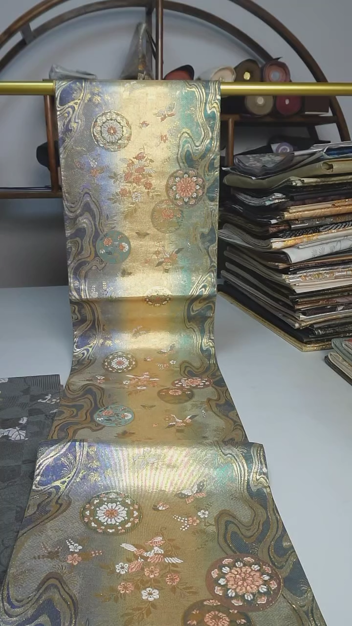【闪购商品】织绣5西阵织六通宝相花