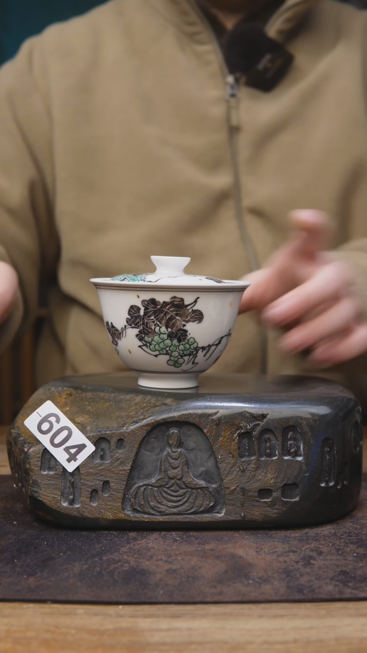 【闪购商品】贡老师手工绘茶具604