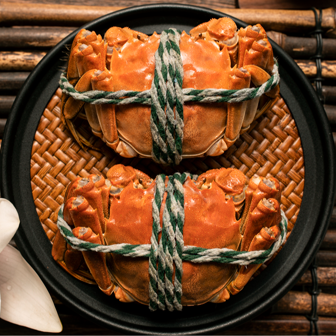 【活蟹】江苏大闸蟹公蟹6.0-5.7两+母蟹4.0-3.7两 礼盒装活蟹现发 顺丰京东发货 买4对送1对共10只 T1