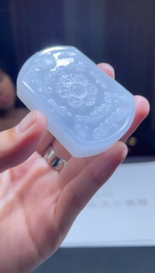 未镶嵌挂件翡翠定制孤品
