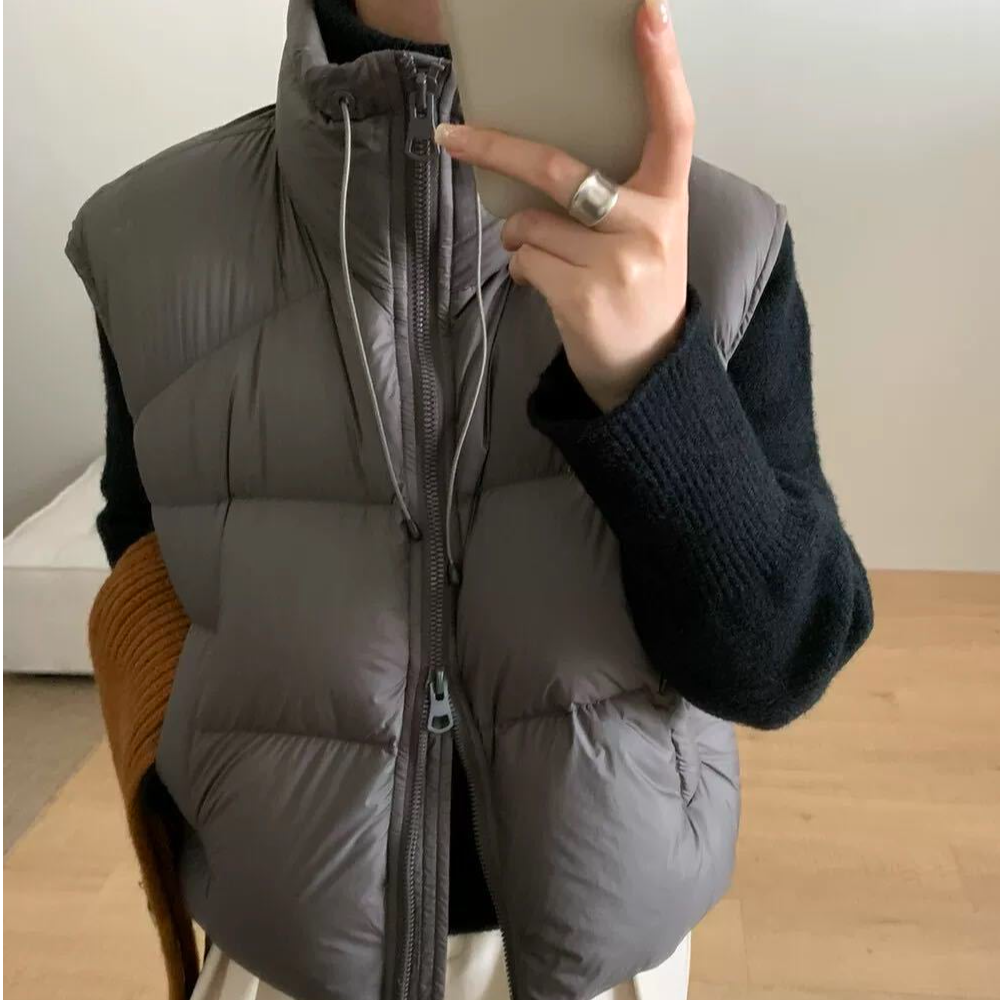 [商场同款]英国Gesamy加厚立领羽绒马甲25W-G452