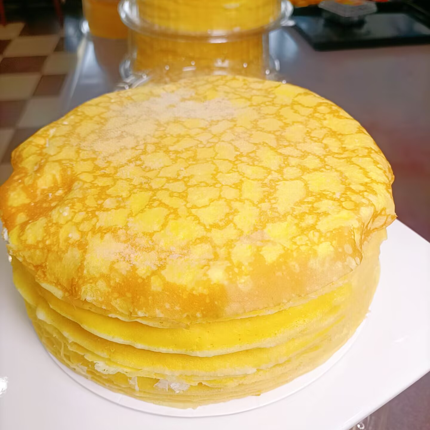 8英寸榴莲千层蛋糕（含乳脂奶油）