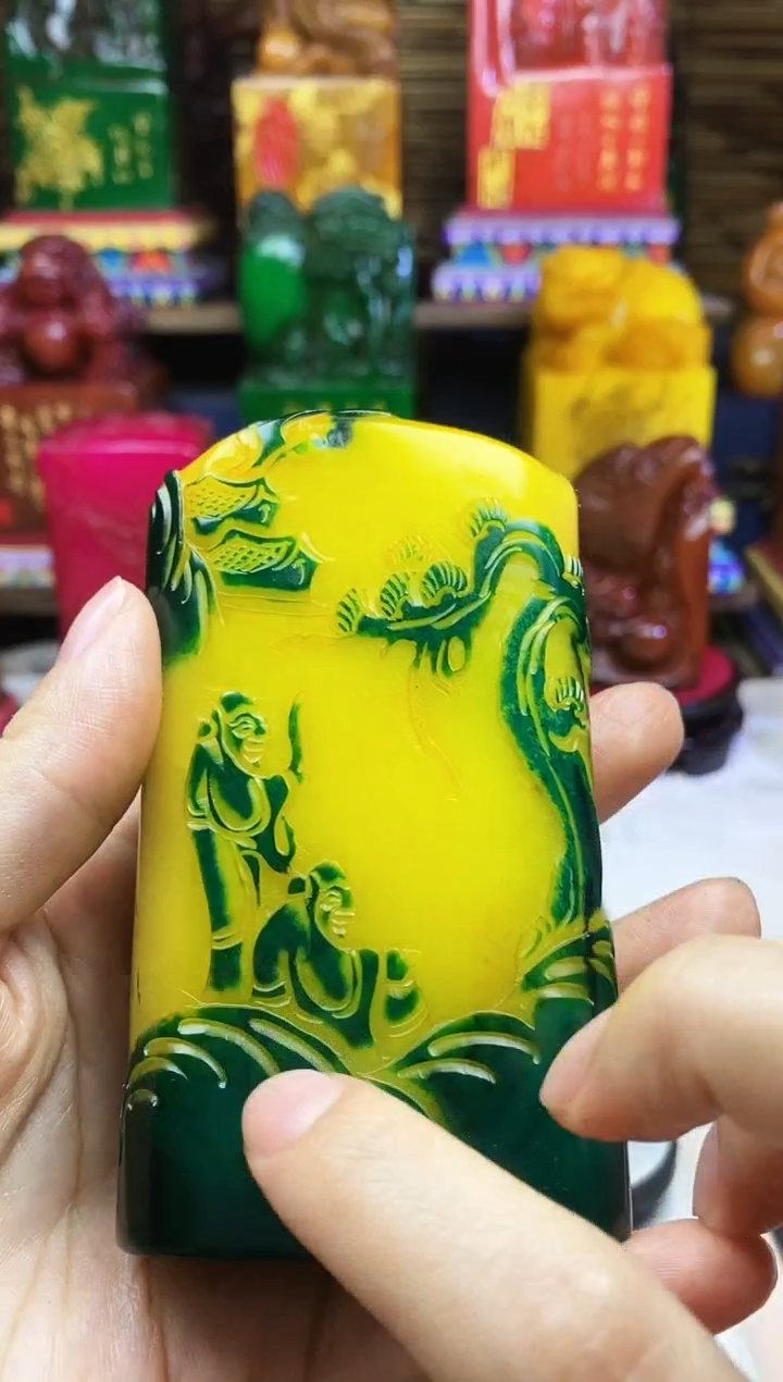 寿山石印石纯天然石料