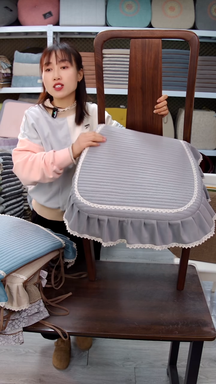 布布横条细绒：灰色4个