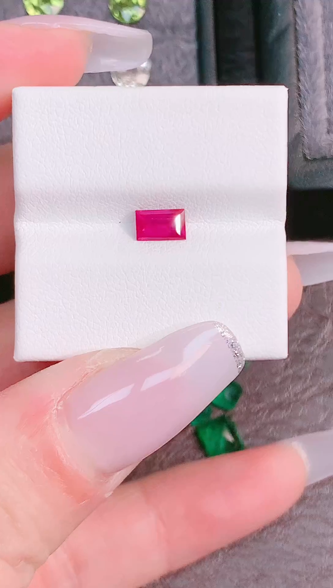 裸石红宝石0.58ct