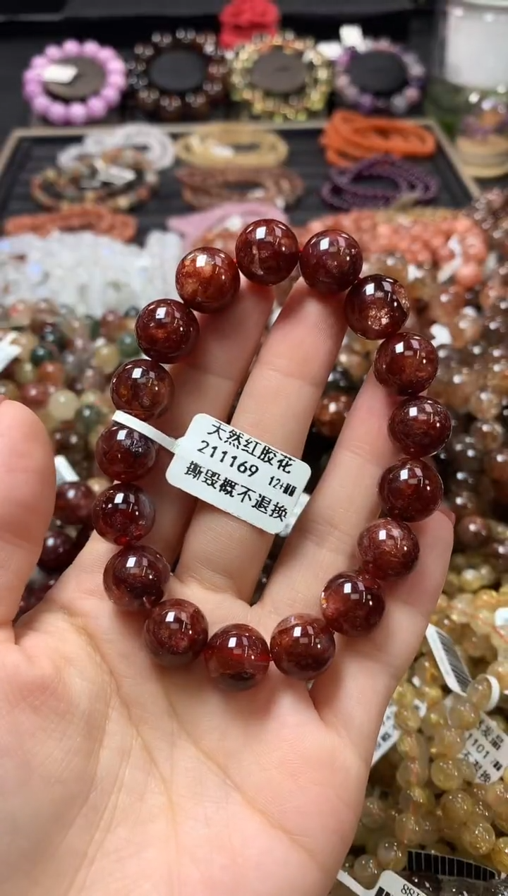 未镶嵌手链水晶12+