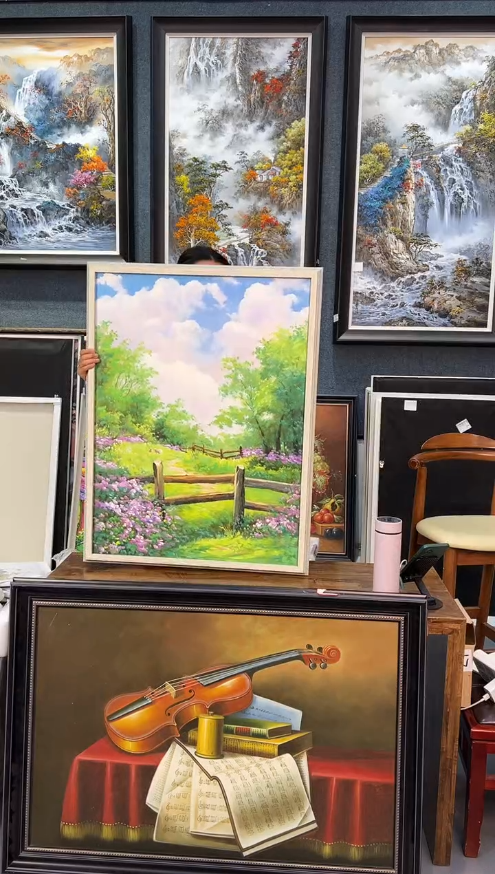 【闪购商品】油画36号 60*80 风景-手绘油画