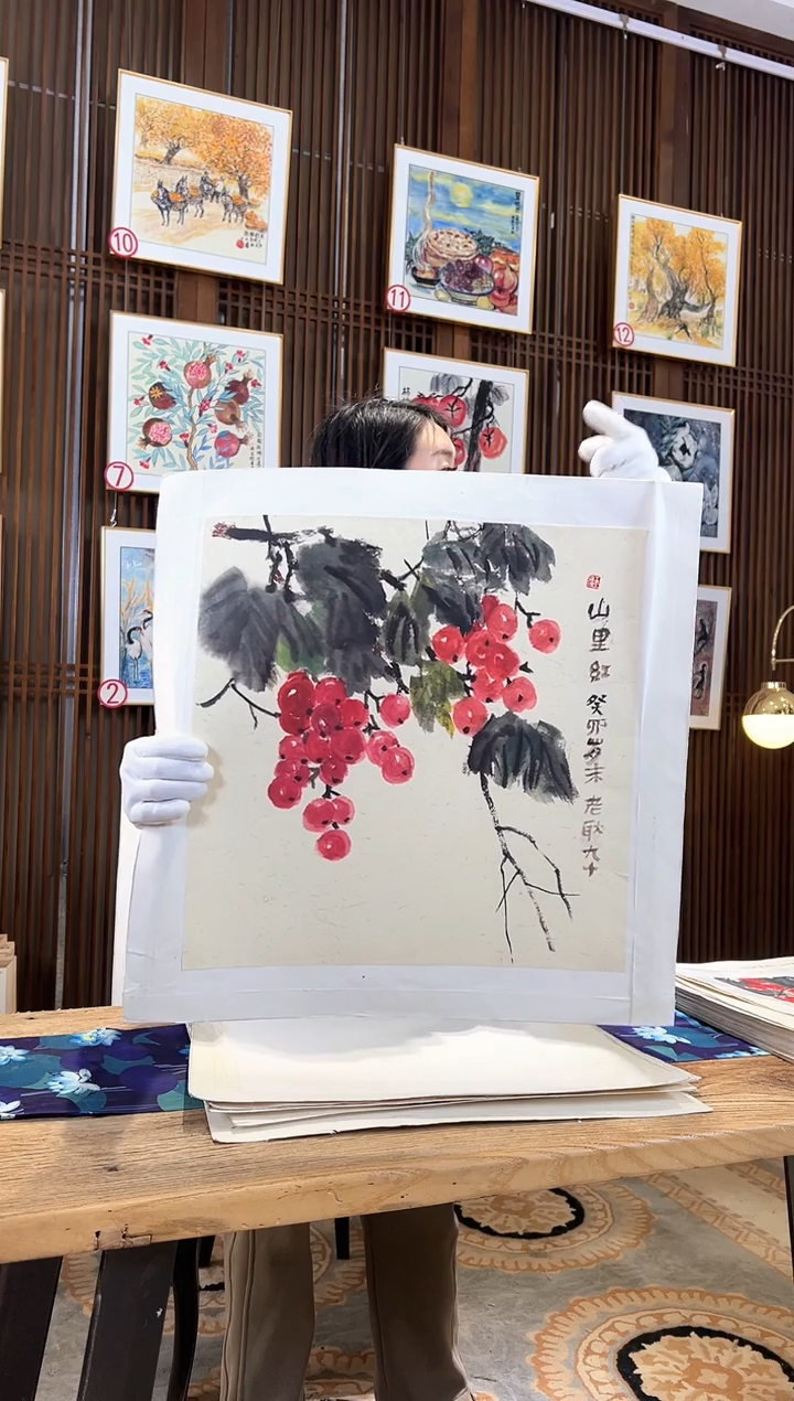 版画版画耿玉琨名章限量版画S