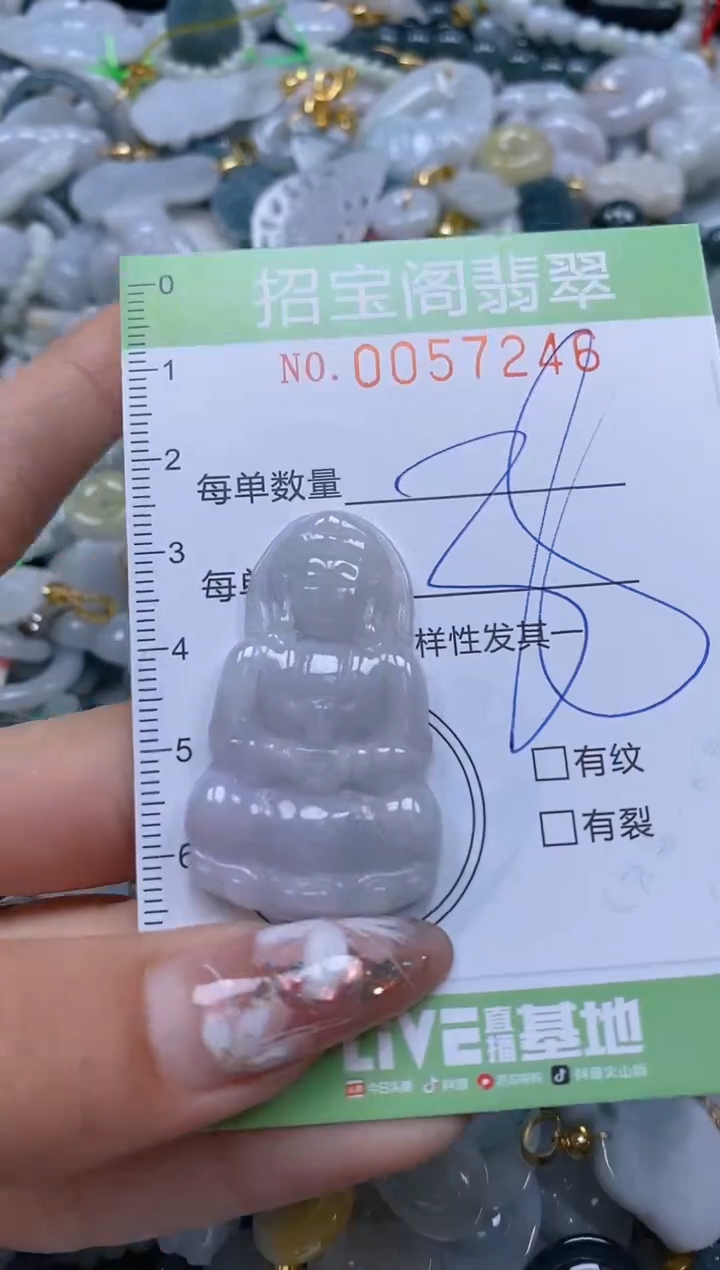 【闪购商品】翡翠颈饰未镶嵌闪购商品0057246