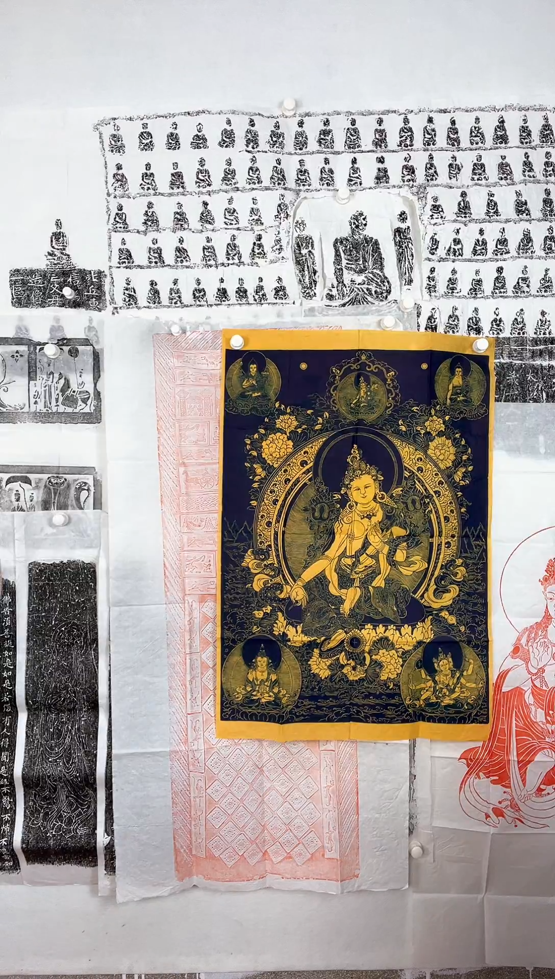 昌化石印石绿度母